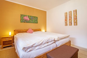 Apartment (Schmankerl) | 2 Schlafzimmer, Schreibtisch, Babybetten, kostenloses WLAN