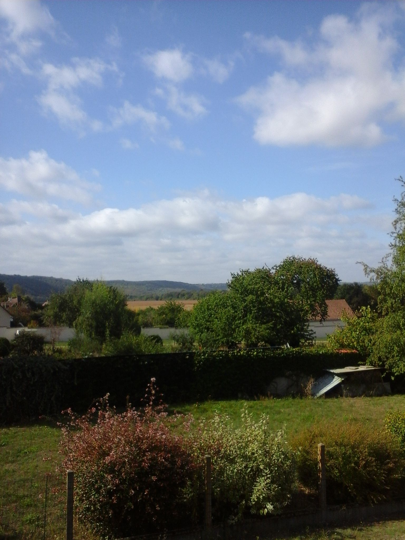 Quarto triplo (Val de Seine) | Vista para o vale