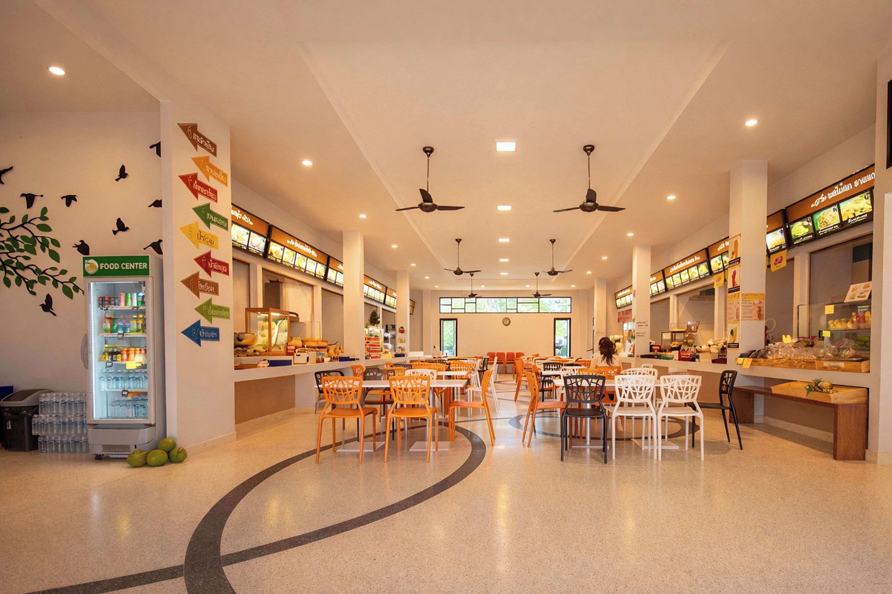 Daily cooked-to-order breakfast for a fee