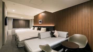Deluxe Twin Room For 3 People, Non Smoking | In-room safe, free WiFi, bed sheets, wheelchair access
