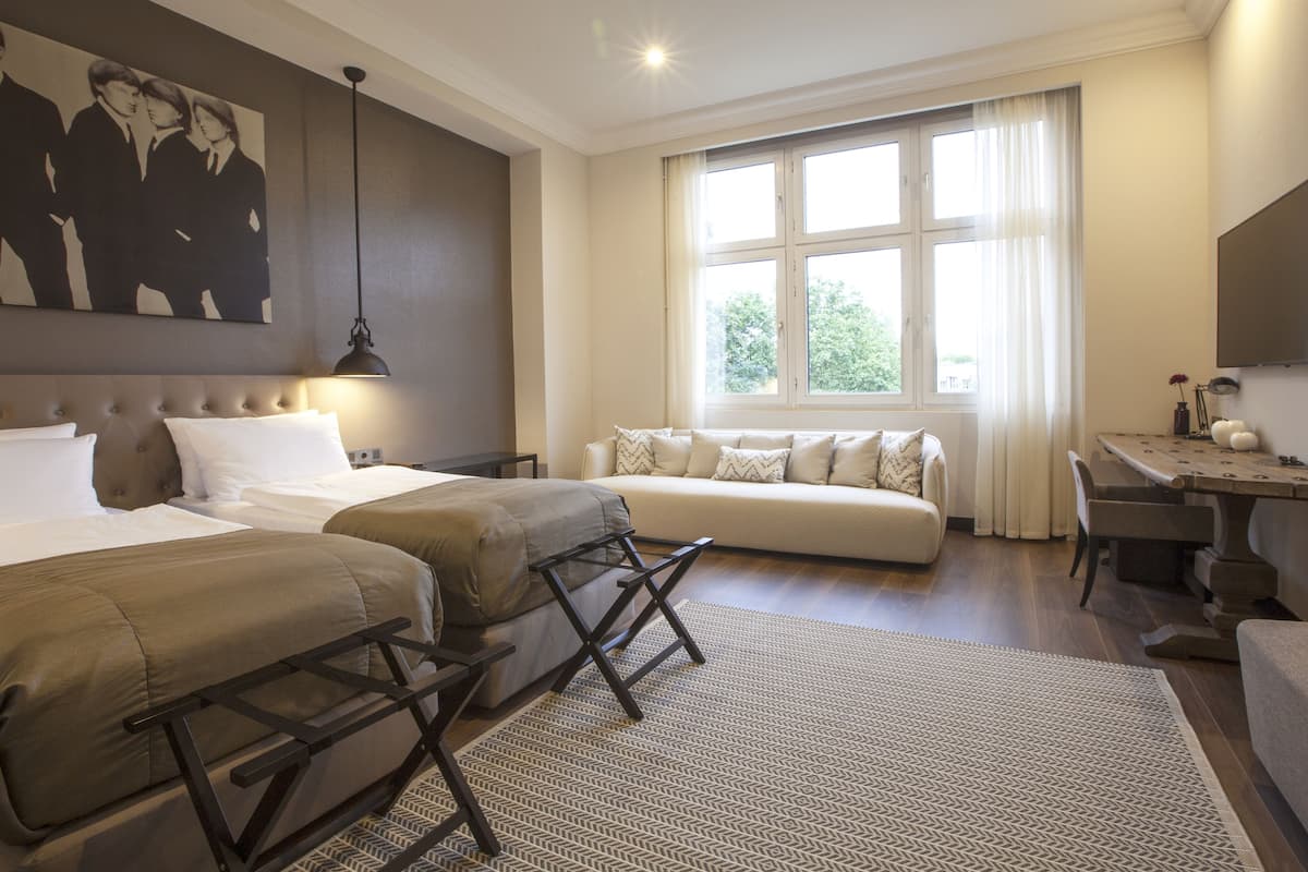 Chambre Majestueuse avec lits jumeaux, 2 lits une place (Deluxe)