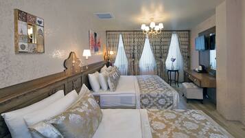 Standard Triple Room | Premium bedding, memory-foam beds, minibar, in-room safe