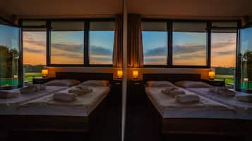 Chambre | Rideaux occultants, fer et planche Ă  repasser, Wi-Fi gratuit