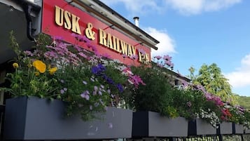 Fachada de la propiedad