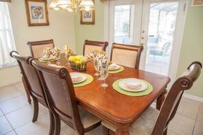 Family Villa, Private Pool, Garden Area | Dining