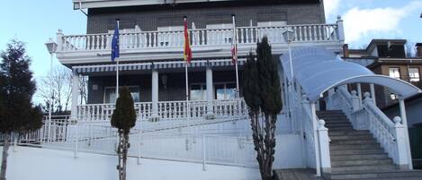 Façade de l’hébergement