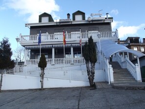 Façade de l’hébergement