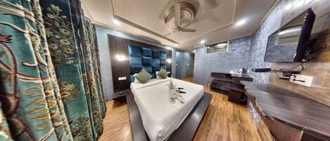 1 غرفة نوم وملاءات من القطن المصري وأغطية فراش متميزة