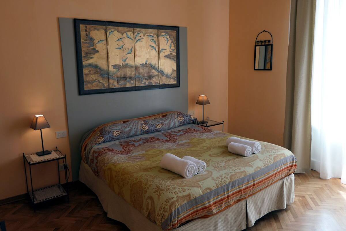 Triple Room, Balcony (Albicocca) | In-room safe, desk, free WiFi, bed sheets
