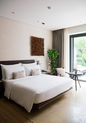 Habitación Deluxe, 1 cama de matrimonio grande | Vistas desde la habitación