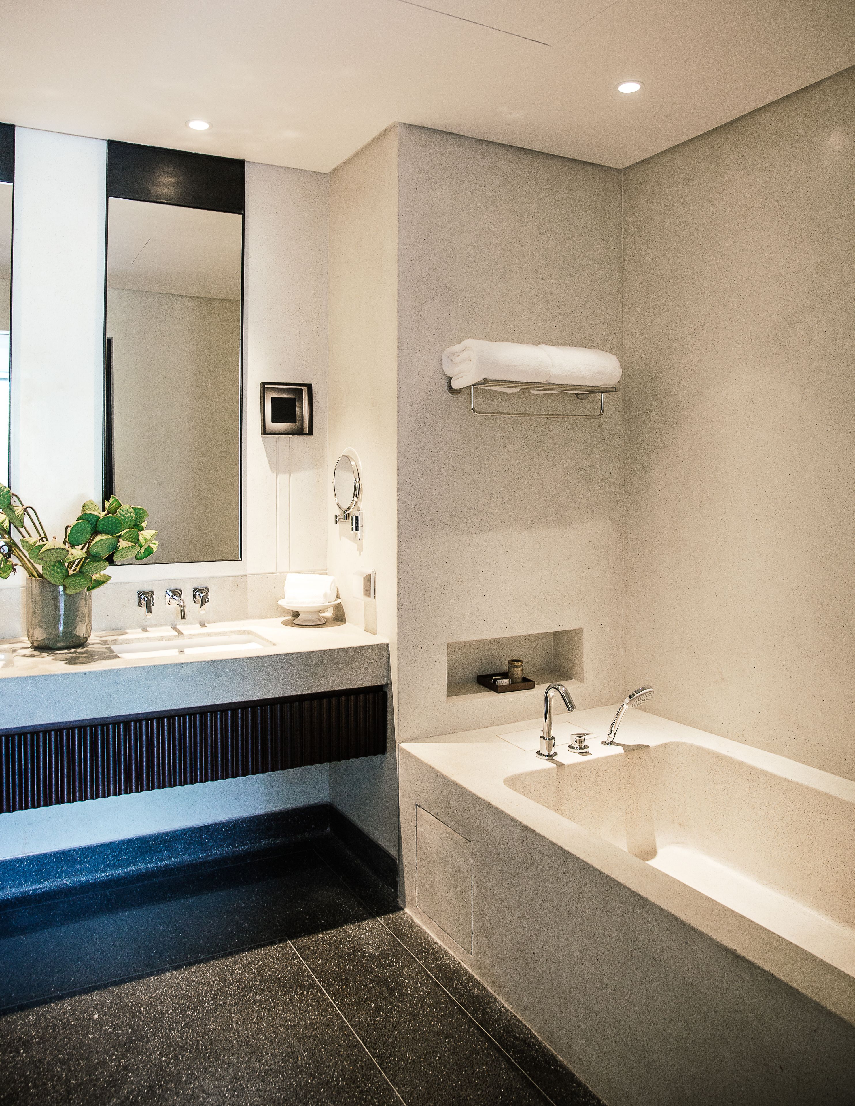 free toiletries, hair dryer, bathrobes, slippers