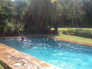 Seasonal outdoor pool