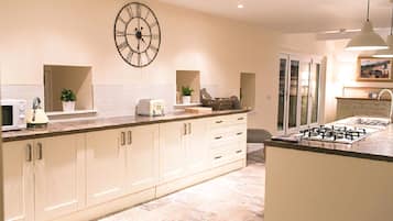 The Old Cow Byre, 4 Bedroom House | Private kitchen | Full-size fridge, microwave, oven, stovetop