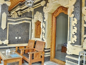 Sala de estar en el lobby