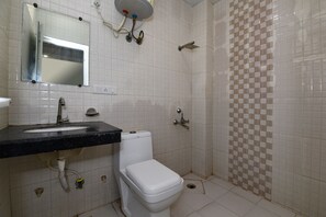 Dusche, kostenlose Toilettenartikel