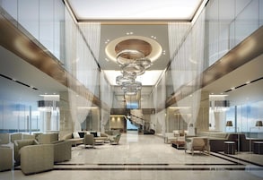 Sala de estar en el lobby