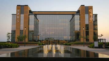 Façana frontal de l'allotjament