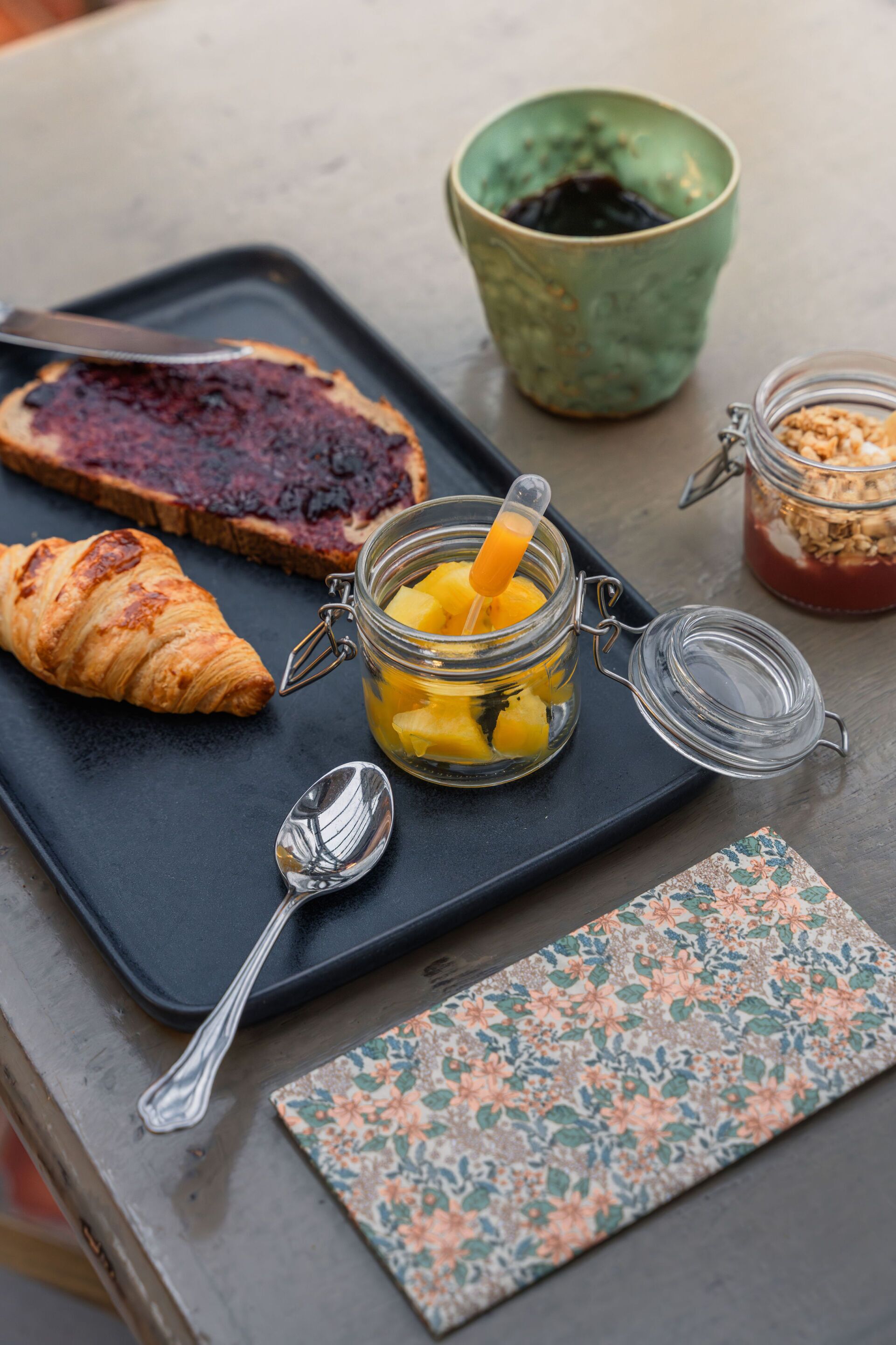 Daily buffet breakfast (EUR 14 per person)