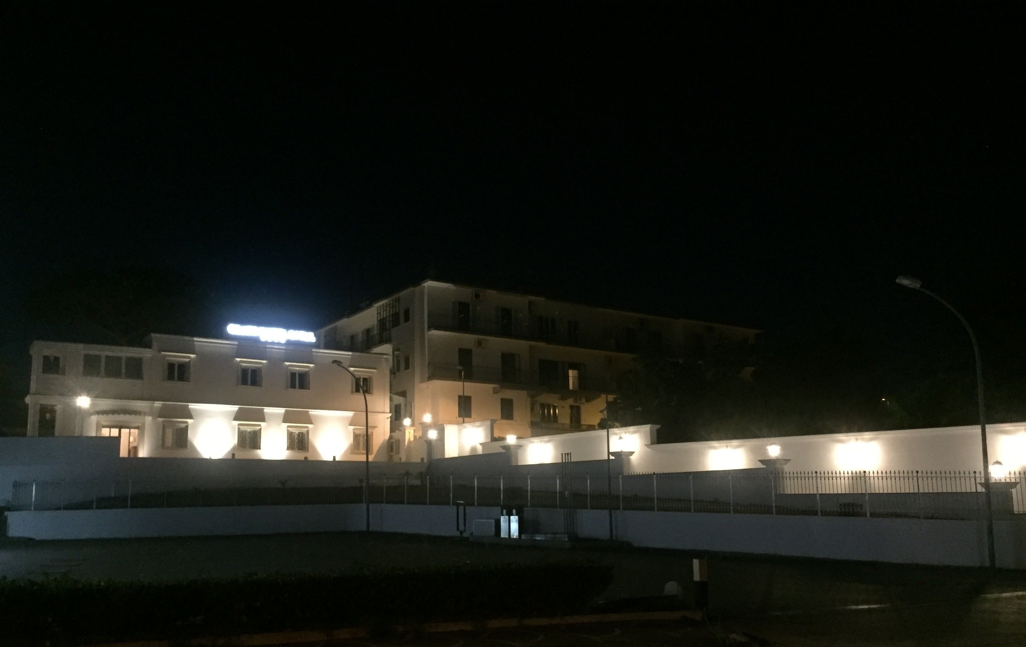 front of property – evening/night