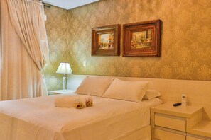 1 bedroom, individually decorated, individually furnished, desk - Locar-in Gramado Apto de Luxo Centro (Gramado)