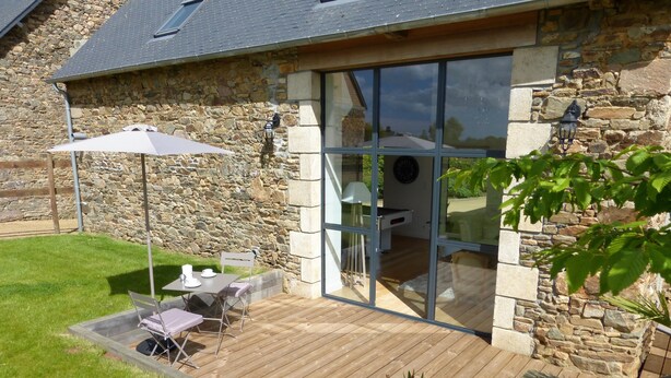 Deluxe Suite | Terrace/patio - Manoir de Kermilven (Tréméven)
