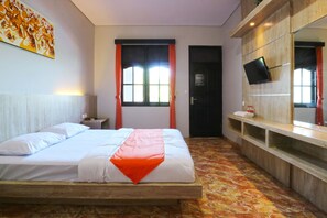 Standard Room | Memory-foam beds, free WiFi, bed sheets - Bangsal Homestay (Denpasar)