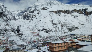 View from property - Hotel yoga (Joshimath)