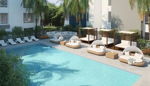 حمّام سباحة خارجي