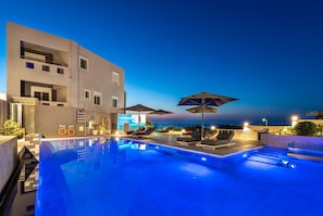 Front of property - evening/night