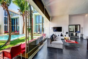 Living area - Condo 528 (Playa del Carmen)