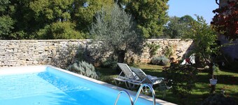 Lovely stone house for 6 people with pool and private space.