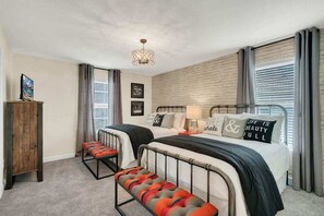 5 chambres, bureau, fer et planche à repasser, Wi-Fi