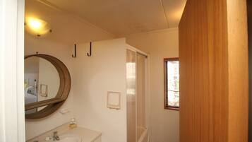 Bathtub, hair dryer