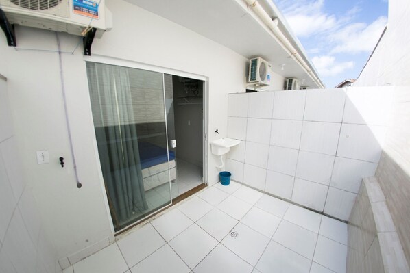 Basic Loft, Multiple Beds, Smoking | Terrace/patio - Residencial Recanto dos Pássaros (Itapema)