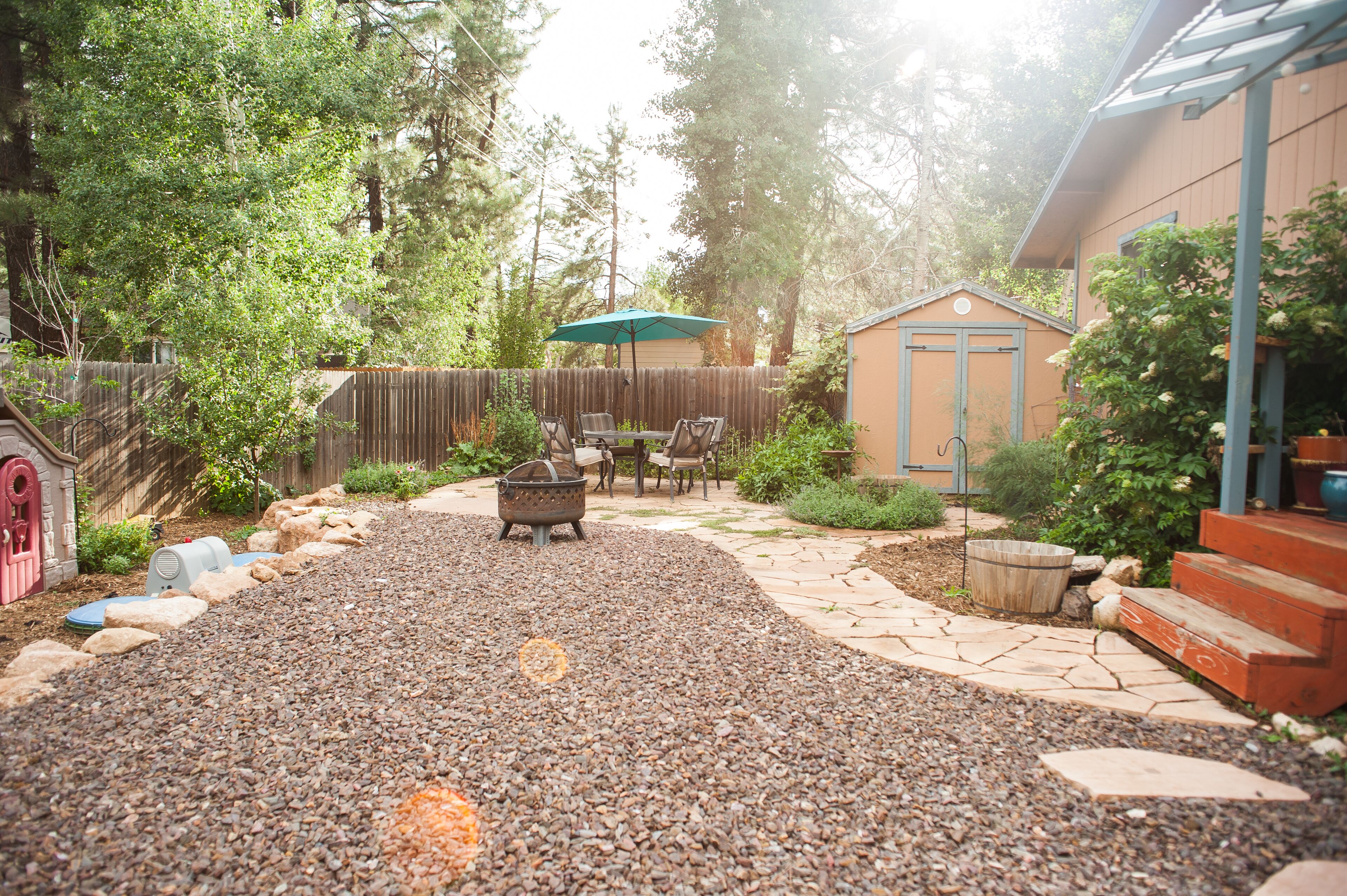 Enceinte de l’hébergement