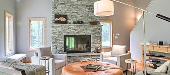 Berkshires Home on 11 Acres w/ Pond & 2 Fire Pits!