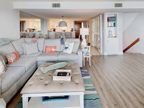 TV - Sandpiper Run A2J - 2 Direct Oceanfront Porches (Pawleys Island)