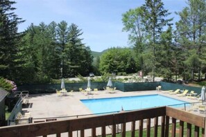 Pool - Pet Friendly Waterville Valley Condo with outdoor Pool and easy walk to Town Square (WHD41V) (Waterville Valley)