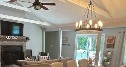 Neu renoviertes Ferienhaus in einer ruhigen, friedlichen, waldreichen Umgebung