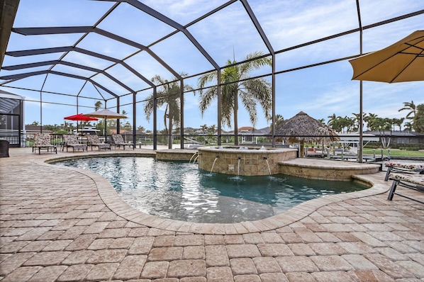 Beheizter Pool