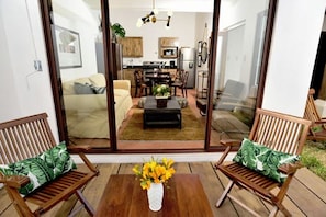 Værelse - flere senge - ikke-ryger | Terrasse/gårdhave