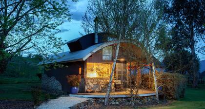 Snowgum romantic Spa Chalet…spoil yourselves it’s worth it at Dreamers…