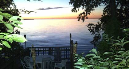 Beach-Front Private Paradise Directly on Lake Simcoe