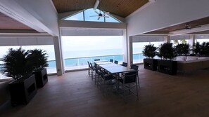 Outdoor dining - Bonita Bay - Gated Community with Parks and Paths. Private Beach Park is Open! (Bonita Springs)