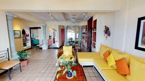 TV, DVD player - El Dorado 401 located on Los Muertos Beach 2BD Condo for rent in Los Muertos Bea (Puerto Vallarta)