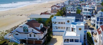 Beach Haven, LBI Luxury Home 3760 SqFt with 6 spectacular decks, 1 off the beach