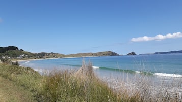 Liegestühle, Strandtücher