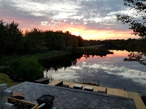 Vue depuis l’hébergement
