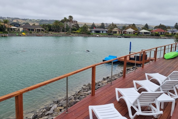 Swim, paddle or fish in the clear, safe lake.  Relax and enjoy the views.