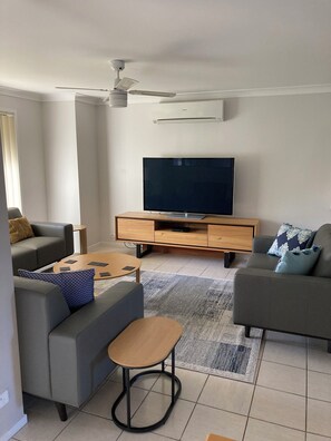 Smart TV, video game console, DVD player, video library